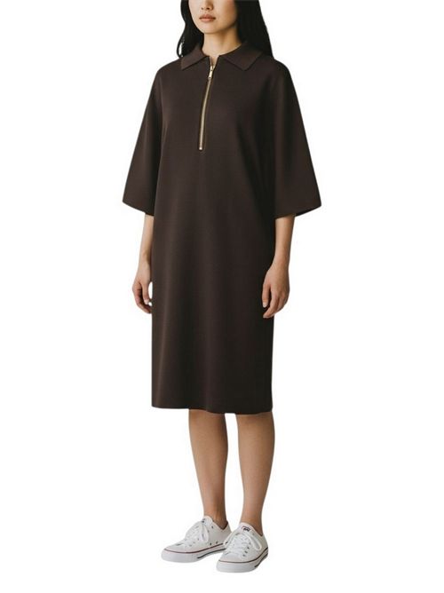 abito donna corto marrone ( Nude ) | 1101W2552708